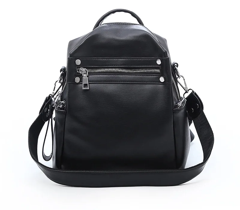 Multi-function Solid Travel Shoulder Bag Backpack