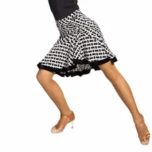 G2047 для латинских бальных танцев Профессиональный lucky lock шаблон и рыбий хвост модельная юбка