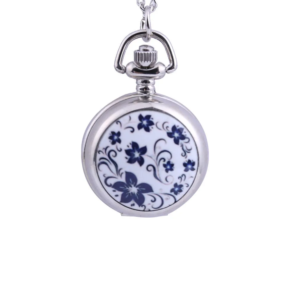 

Smooth Black/Silver Case Quartz Pocket Watch Full Hunter Gift Box Women Men Fob Watch Clock Wholesale relogio de bolso #4m14