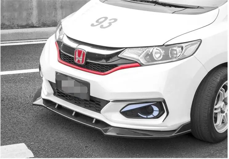 For Honda Fit Jazz Body Kit Spoiler 18 19 For Honda Fit Abs Rear Lip Rear Spoiler Front Bumper Diffuser Bumpers Protector Body Kits Aliexpress