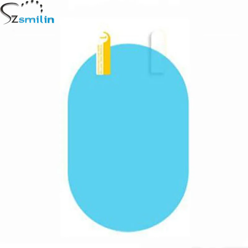 

Safe Driving Car Accessories Nano PET Automobile Motorcycle Motorbike Car Rearview Mirror Rainproof Waterproof Anti Fog Film