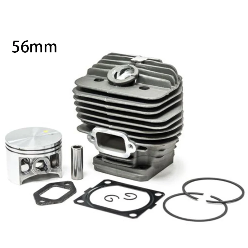 

For Stihl 066 MS660 Piston Kit 56mm Piston Pin Rings Circlips Chainsaw Gaskets Replacement Cylinder Head Hot Sale