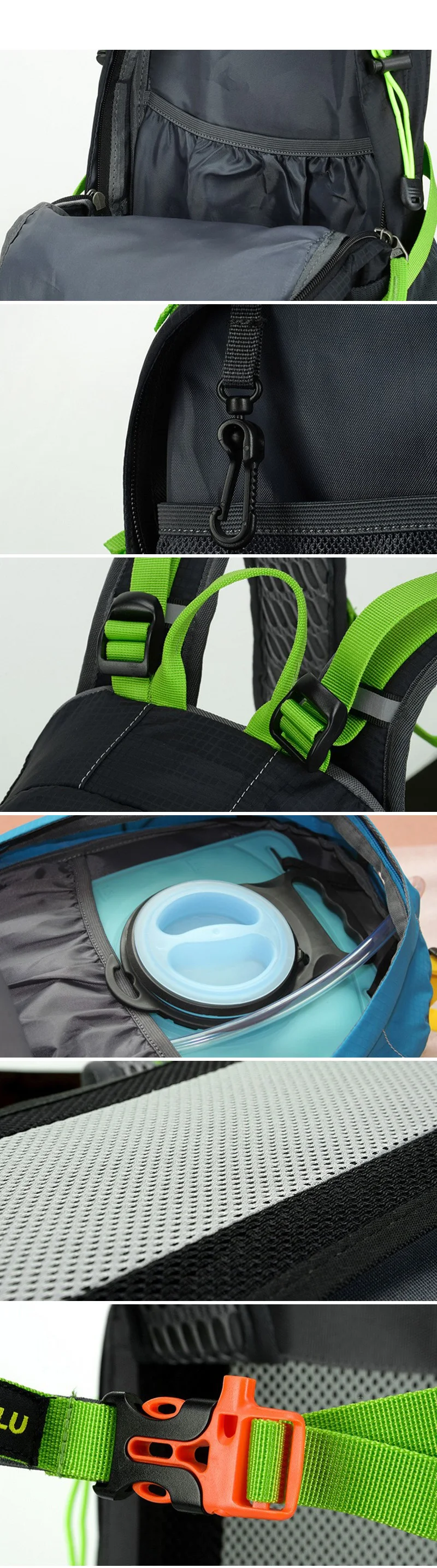 Bicicleta de Ciclismo Mochila de Acampamento Caminhadas à Prova Água ao ar Bolsa de Viagem Mochila com Capa de Chuva Anmeilu Backbag Livre Esporte Equitação 25l Mtb d' 2 Esporte e Lazer
