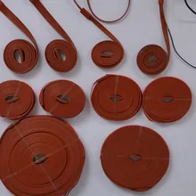 240 Вт 220 В 15x3000 мм высококачественный гибкий силиконовый нагревательный элемент ремня с обогревом силиконовая резиновая труба нагреватель водонепроницаемый