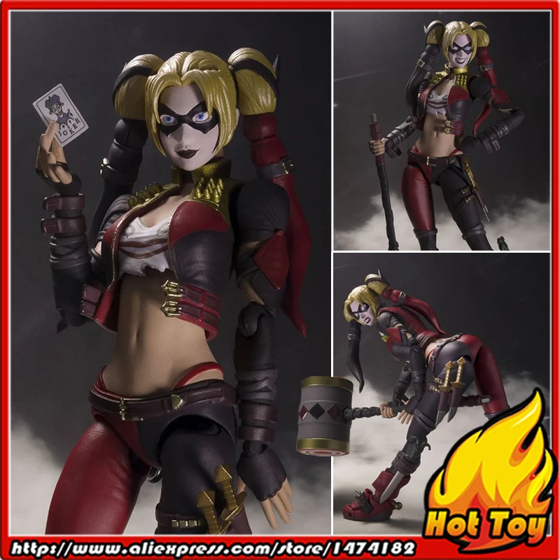 

100% Original BANDAI Tamashii Nations S.H.Figuarts (SHF) Exclusive Action Figure - Harley Quinn from "INJUSTICE