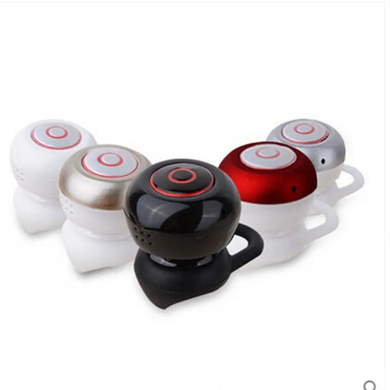 

Mini6 Wireless Bluetooth Music Headset Super Small Snail Earphone Car Driver Handfree fone de ouvido Auriculares With Microphone