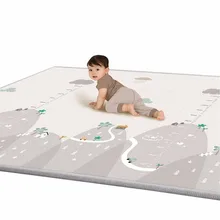 Детский игровой коврик, игрушки, двухсторонний нескользящий коврик для ползания, коврик для детской комнаты, водонепроницаемый Детский развивающий коврик для детей