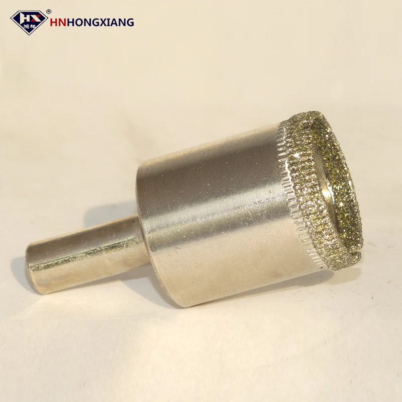 

12mm small size electroplated diamond drill bit for drilling glass holes
