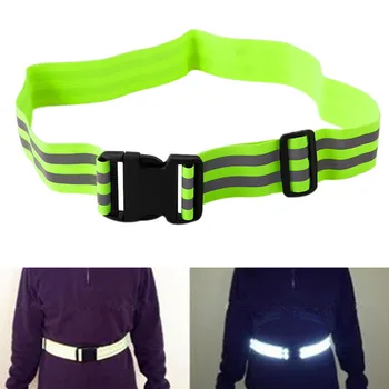 

New Outsport High Visibility Reflective Safety Security Belt For Night Walking Biking Safety & Reflective Gear
