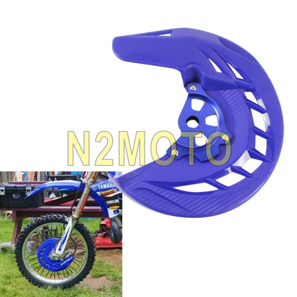 

X Brake Motocross Front Disc Brake Guard Rotor Cover Protection for Yamaha YZ250 YZ450 YZ125 WR250 WR450 WR426 2002-2018