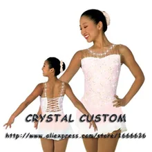 Красивых девочек, с рисунком из мультика «Холодное сердце» на коньках платья за счет спандекса одежда может стать изящные бренд соревнования в фигурном катании, индивидуальный пошив, размеры DR2671