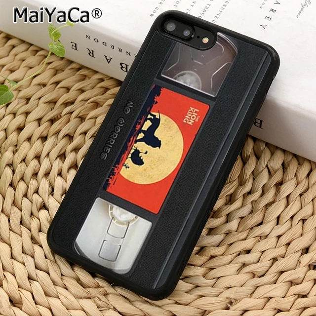 

MaiYaCa VINTAGE RETRO TAPE DESIGN Lion King Phone Case Cover for iPhone 5 5s 6 6s 7 8 X XR XS max samsung S6 S7 edge S8 S9 Plus