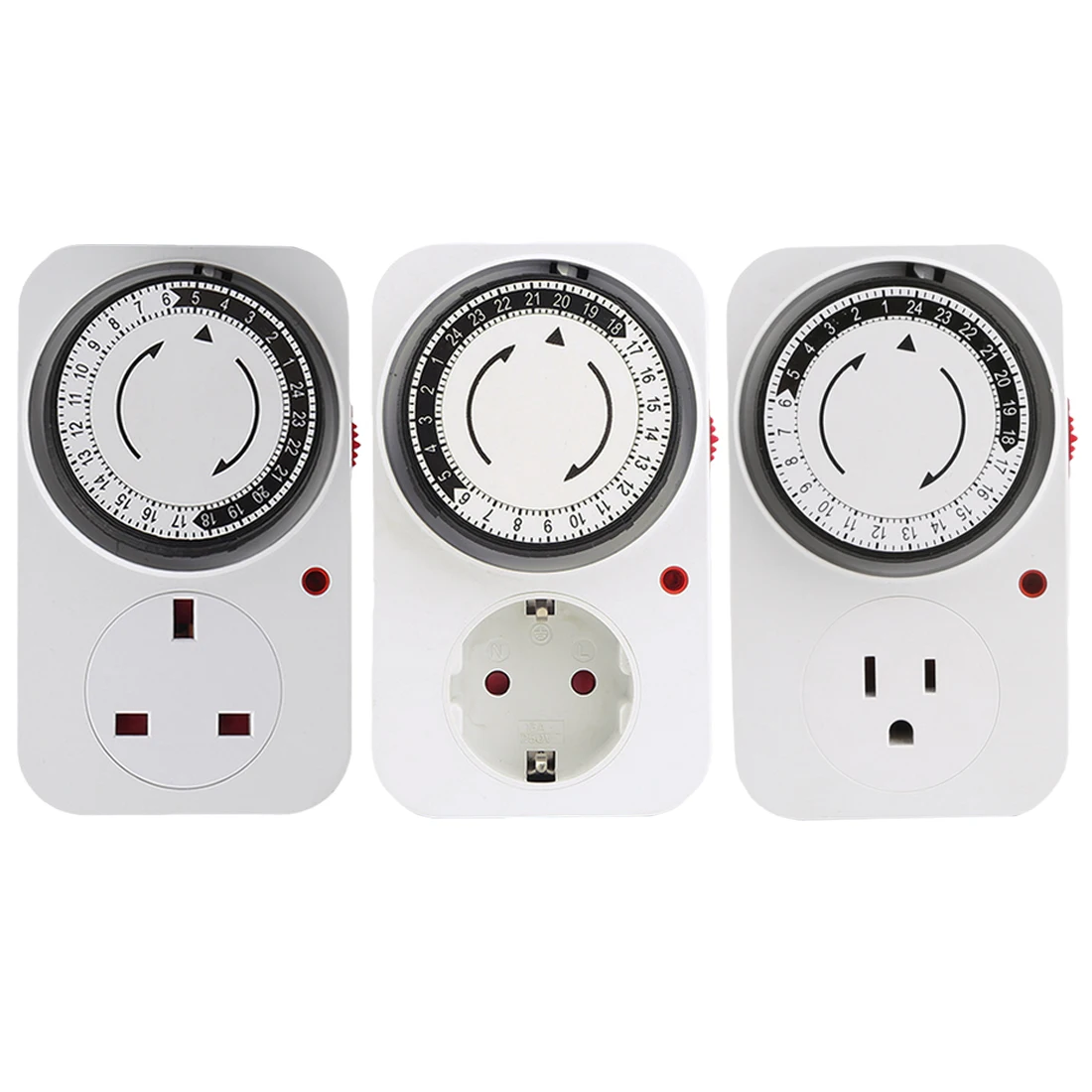 

Energy-saving Socket Mechanical Timer Automatic Power Off Home Smart Countdown Switch Socket EU/US/UK Plug