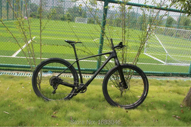 Flash Deal On stock Sobato Carbon Frame 29er MTB mountain frame Headset Seat Clamp BB92 15.5/17/18.5/20" UD Matt 13