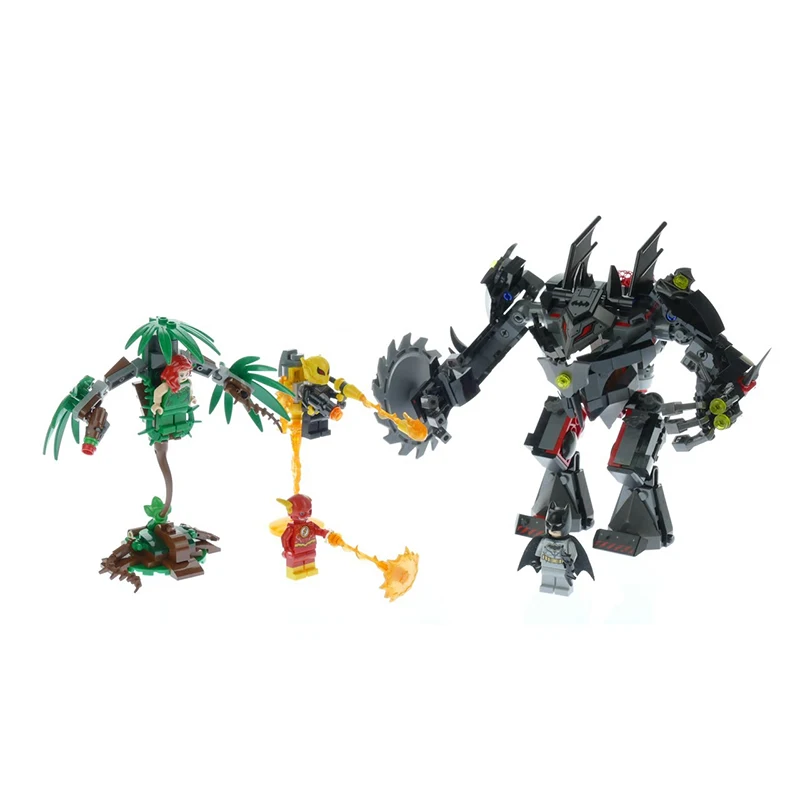 

Batman Mech vs. Poison Ivy Mech Building Blocks Super Heroes Model Bricks Toy Compatible Legoing 76117 Bela 11234 07118