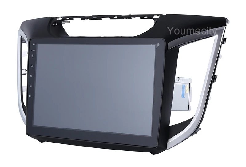 Discount Youmecity Android 8.1 Car DVD For Hyundai IX25 Creta 2014-2018 year GPS Radio Video Multimedia Player Capacitive IPS Screen RDS 3