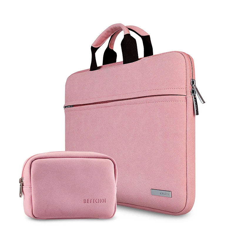 Brand Bestchoi Laptop Bag Sleeve Case 15.6 14 13.3 for Dell Acer Hp Lenovo Asus Notebook 15.6 inch Bag Case with Power Pouch