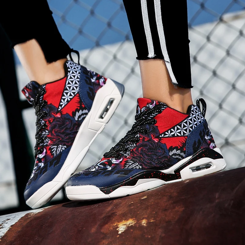 2018 Sport Running Shoes Men Women Blue Yellow Athletic Shoes Air Cushion Jogging Shoes Male Size 35-47 Couples Sports Trainers 2018 Sport Running Shoes Men Women Blue Yellow Athletic Shoes Air Cushion Jogging Shoes Male Size 35-47 Couples Sports Trainers