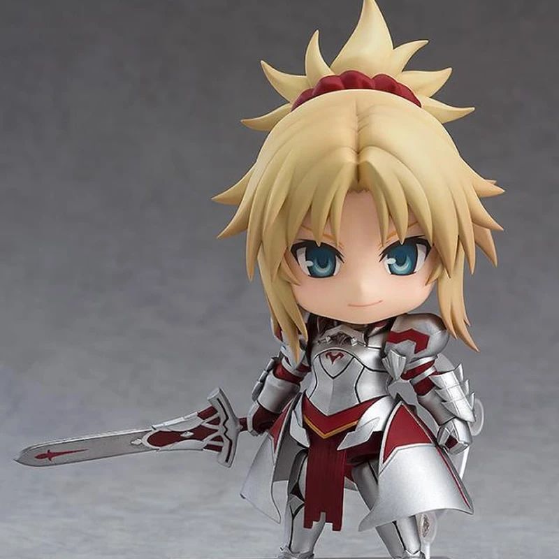 10 см Nendoroid Fate/apocripha Saber из красного абс и ПВХ окрашенные фигурки Коллекция игрушек куклы с коробкой