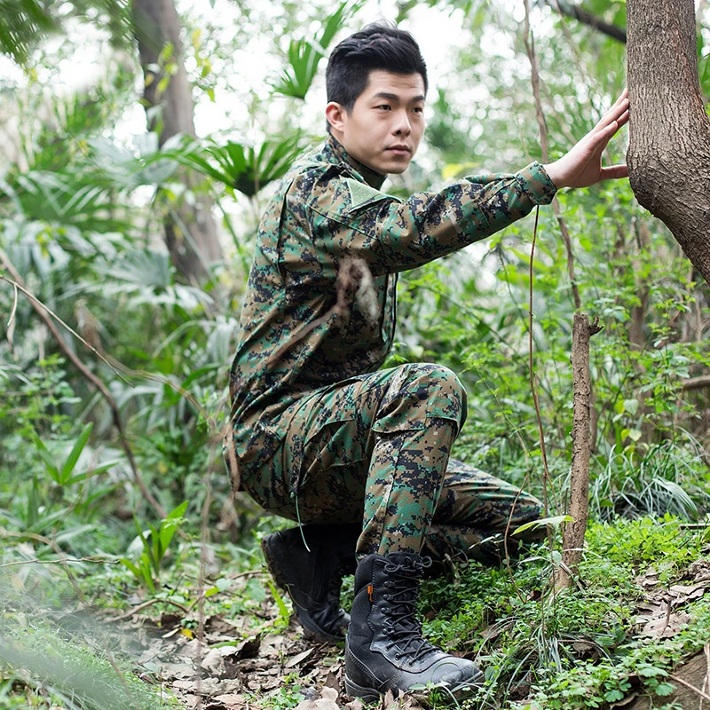 Tactische Militaire mannen Camouflage Jas Suit Combat Uniform Us Army Airsoft Camo Waterdichte Swat Mannen Kleding Set Sniper Mannelijke Tactische Militaire mannen Camouflage Jas Suit Combat Uniform Us Army Airsoft Camo Waterdichte Swat Mannen Kleding Set Sniper Mannelijke
