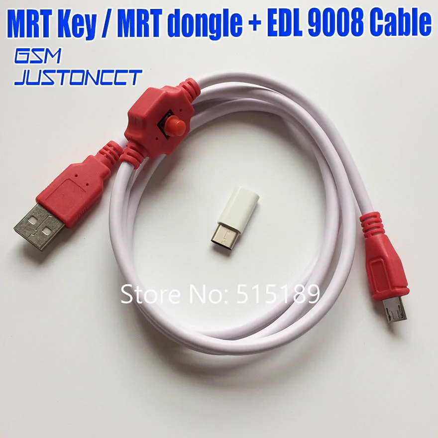 MRT KEY + EDL 9008 CABLE - GSMJUSTONCCT -A1