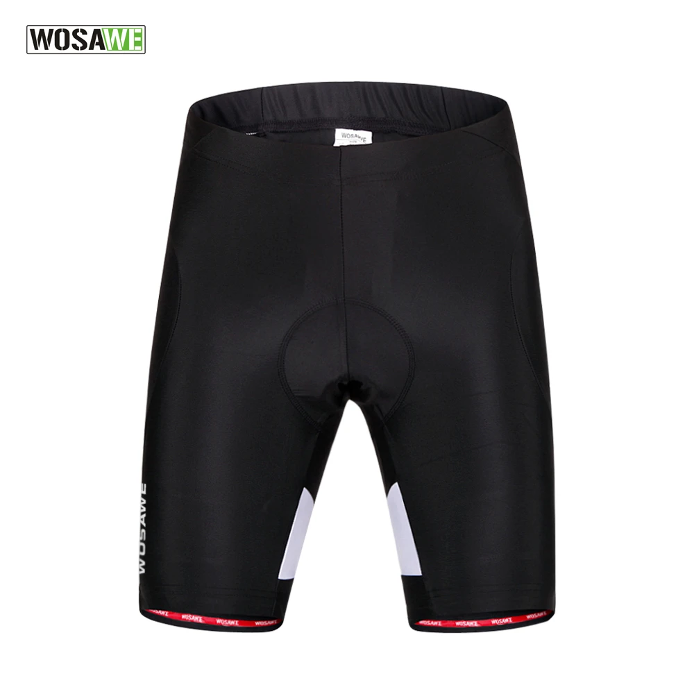WOSAWE Breathable Cycling Shorts With Reflective Logo Road Bike Shorts