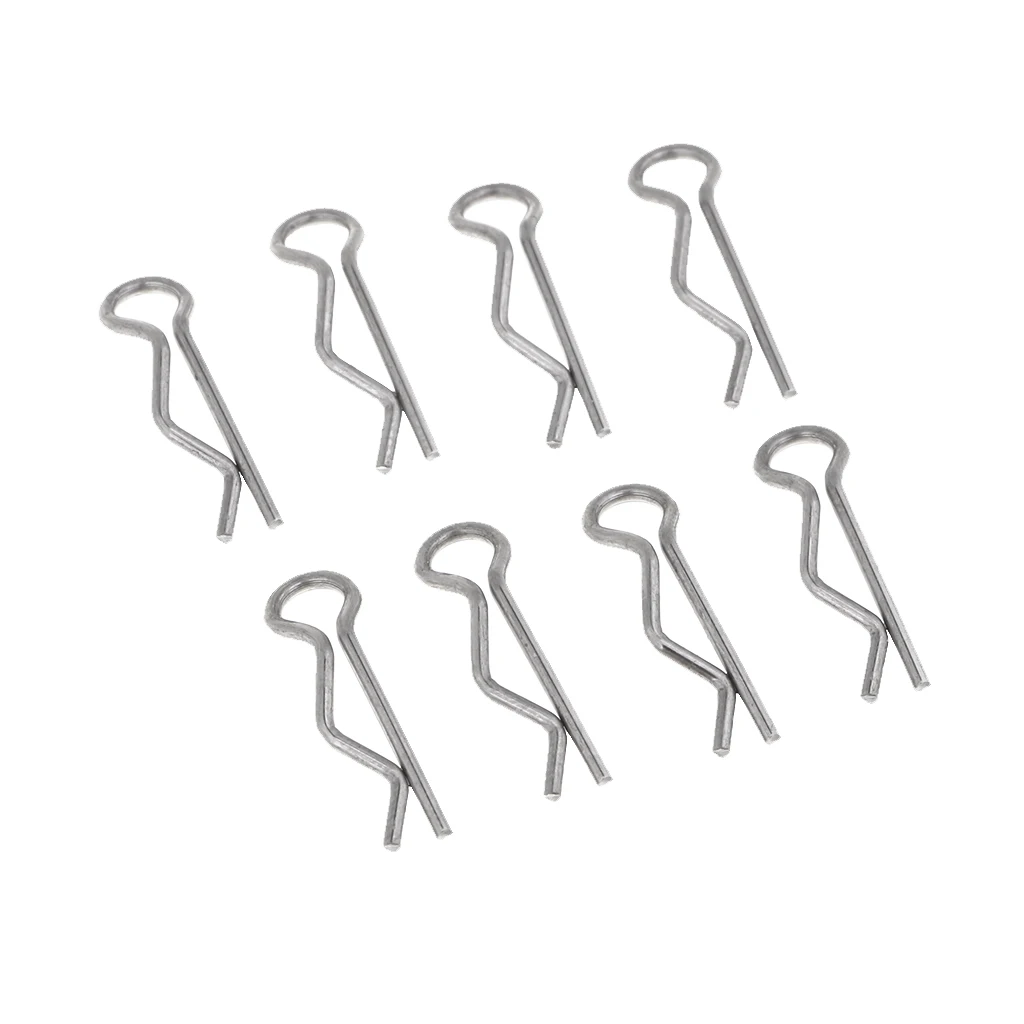 8pcs A949-54 R-Shaped Cotter Pins R-Pin for WLtoys A949 A959 A969 A979 1/18 RC Racing Car | Игрушки и хобби