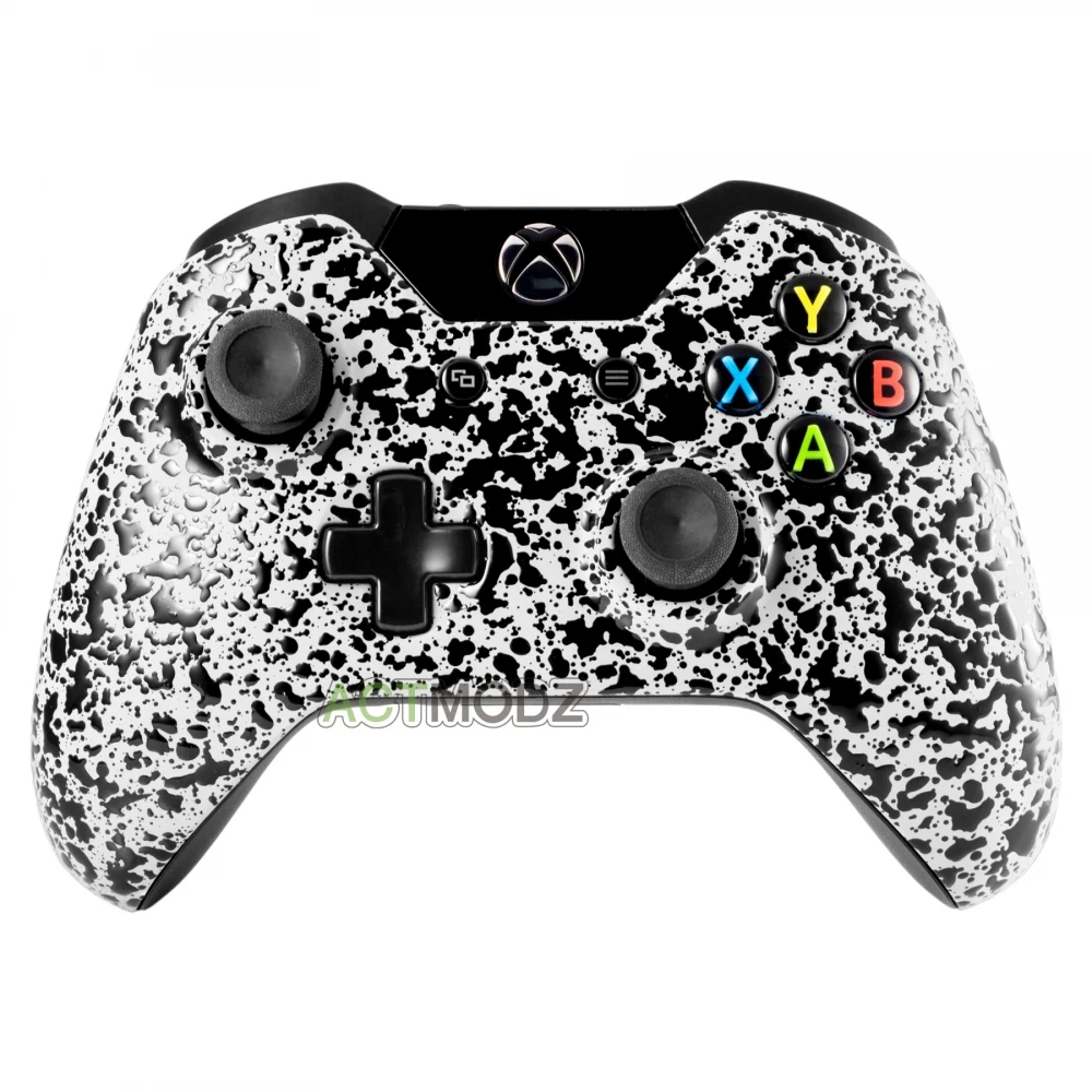 

Textured White Faceplate Front Shell Case Cover Repair for Xbox One Controller