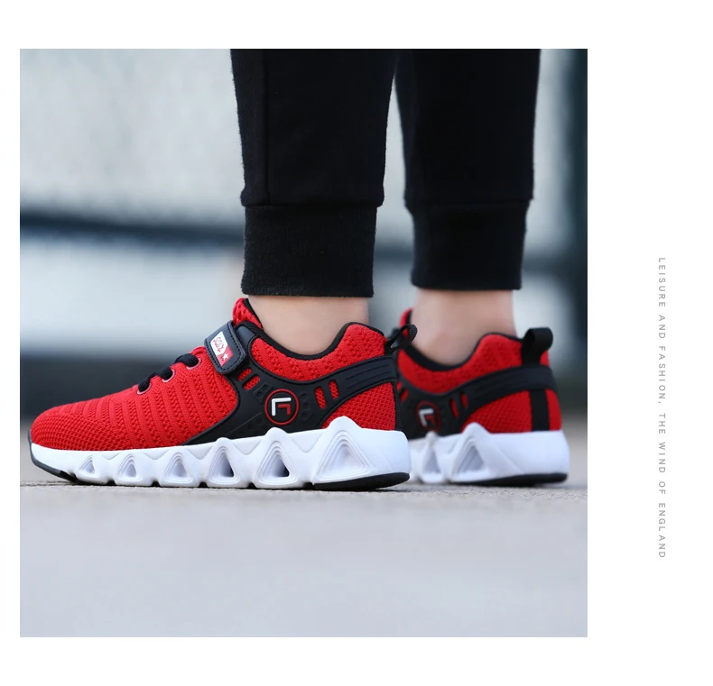 Primavera Outono Marca Crianças Sapatos Antiderrapante Correndo Meninos Moda Respirável Tênis Meninas Esportivos Casuais 2020 14 High Quality Mamãe e Bebê