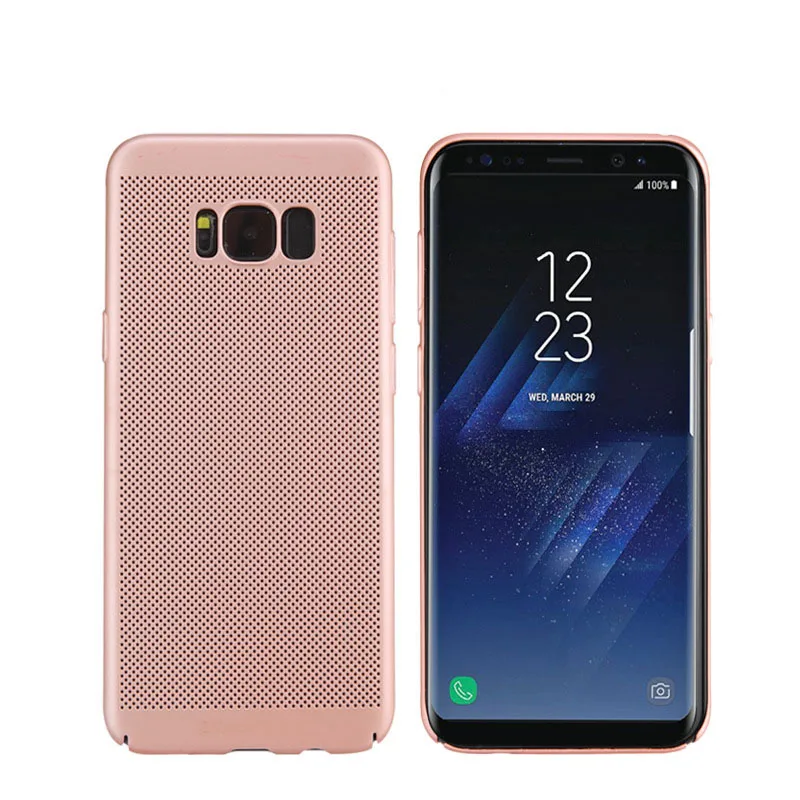 

For Samsung S9 S8 Plus S7 S6 Edge Plus Note 8 Note 5 Note 4 Note 3 J3 J5 J7 Prime 2017 Heat Dissipation Phone Cases Cover Funda