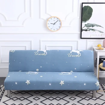 

Lovely Spandex cartoon printed sofa cover for living room furniture Protector sectional couch covers without armrest