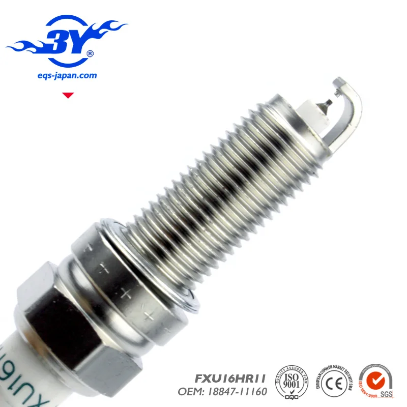 

Set of (4) FXU16HR11 18847-11160 Double Iridium Spark Plugs Replaces For Hyundai Sonata YF (2011~2014)