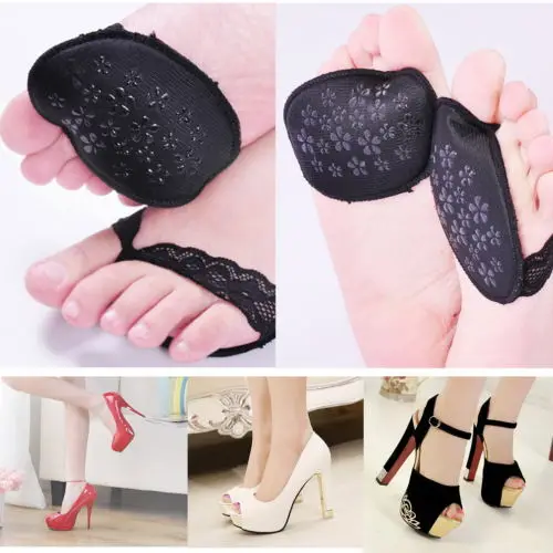 

Hot Useful Ladies Forefoot Invisible Heeled Shoes Slip Resistant Half Yard Pads