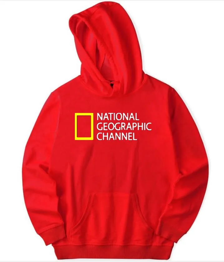 Мужская зимняя верхняя одежда с буквенным принтом NATIONAL GEOGRAPHIC CHANNEL спортивная
