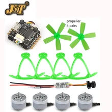 JMT Mini 90-130 RC Racer Drone Accessory 4300KV Brushless Motor with OSD Blheli_S Super_S F3 Flight Control + 25mw Transmission