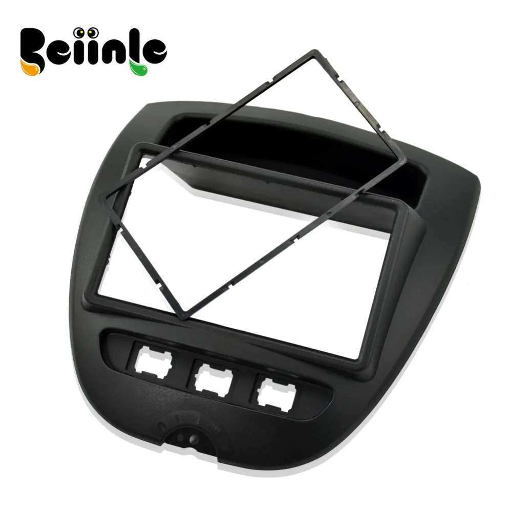 

2 Din Car Frame Dash Kit/Car Fascias/Mount Bracket For Toyota Aygo/Peugeot 107/Citreon C1 2005-2013