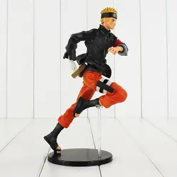 23 см аниме Наруто Рисунок игрушка работает Uzumaki Naruto ПВХ модель для коллекции