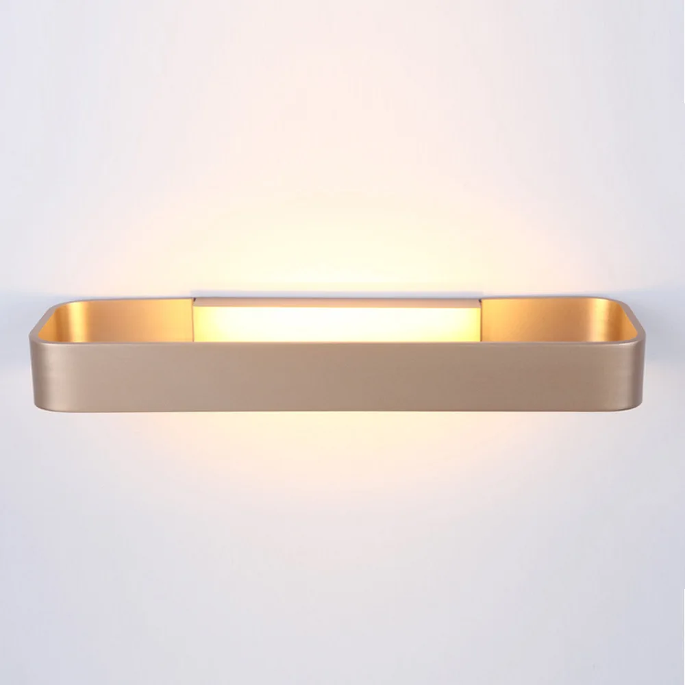 

Modern Style Bedside Wall Lamp Led Wall Lights Grey Gold Body Wall Light fixture kitchen lamp AC90~260V Indoor lighting ZJQ0005