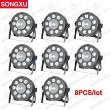 SONGXU 8 шт./лот 9 шт.* 3 Вт 3в1 и 1 шт.* 30 Вт 3в1 высокая мощность светодиодный par свет/SX-PL090330