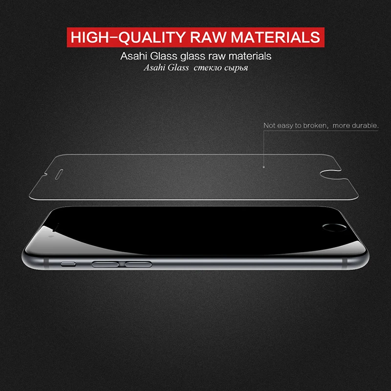 PZOZ Für iphone 6 Gehärtetes Glas Original Für iphone 6 Plus Glas Displayschutzfolie Schlank Transp