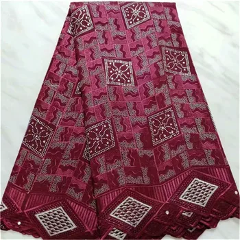 

swiss voile lace in switzerland red lace fabric dubai fabric voile suisses africain coton 2019 high quality 5yard/set