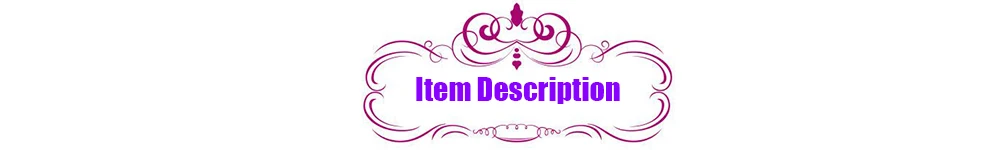 Item description
