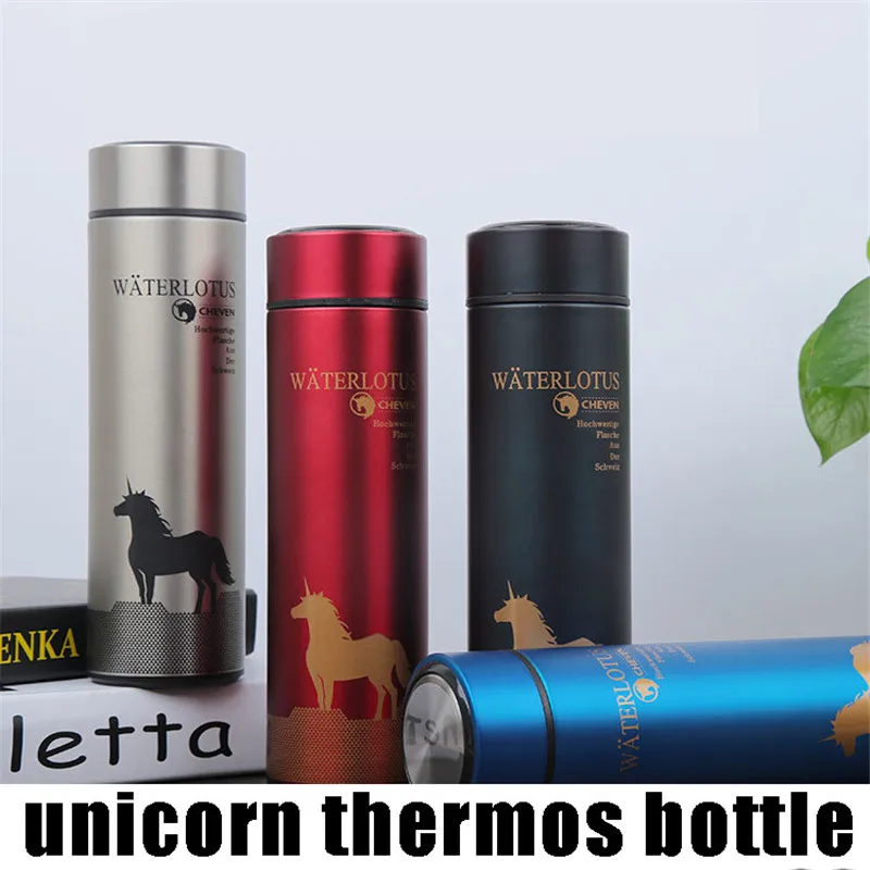 Термос Transhome Unicorn бутылка 500 мл новый оригинальный термос из нержавеющей стали