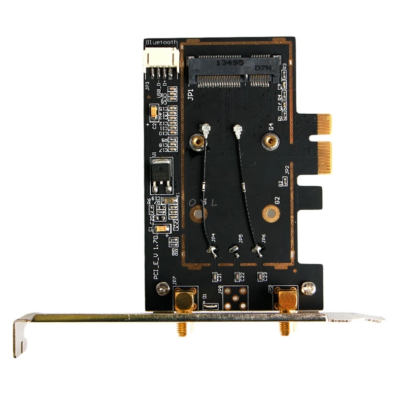 Мини BCM4352 867 Мбит/с + Bluetooth BT 4 0 802.11AC/BGN настольный адаптер PCI E карта с Wi Fi