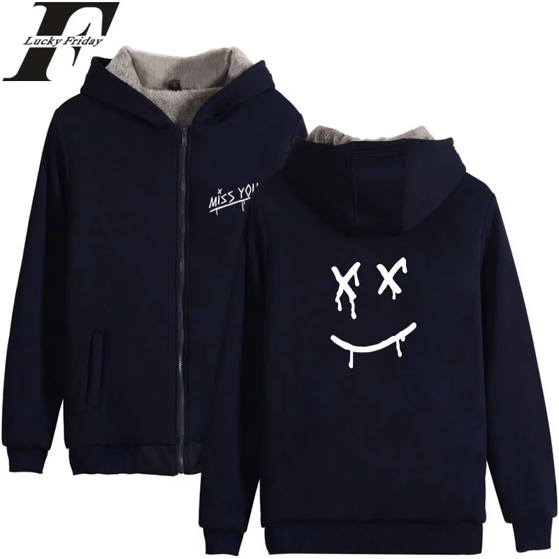 LUCKYFRIDAYF Louis Tomlinson One Direction Hoodies Women Thicker Winter Coats 2018 Sweatshirt Man/Women Female Zipper Clothes