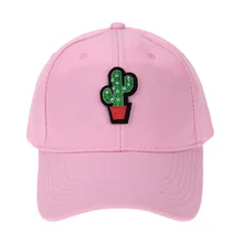 Весенняя женская кепка Snapback розовый кактус шляпа c вышивкой, для отца мужская летняя бейсболка s хип-хоп шляпы для девочек Casquette Homme bone