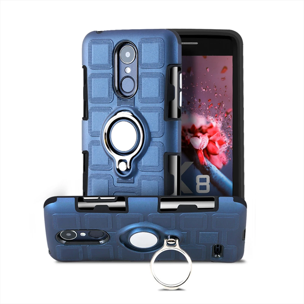 Роскошный Матовый Жесткий чехол из поликарбоната для LG Q6 MINI + V30 K10 чехол-подставка
