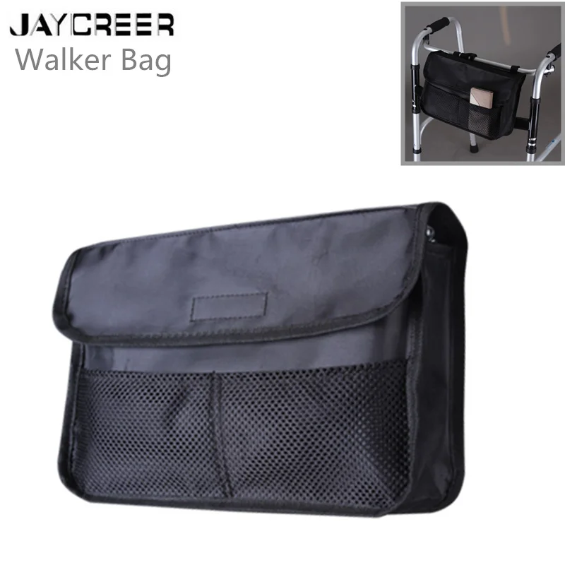 JayCreer Walker Bag -Walker Organizers -Walker Pouches -  For Your mobility Devices. Fits Most Scooters, Walkers, Rollator