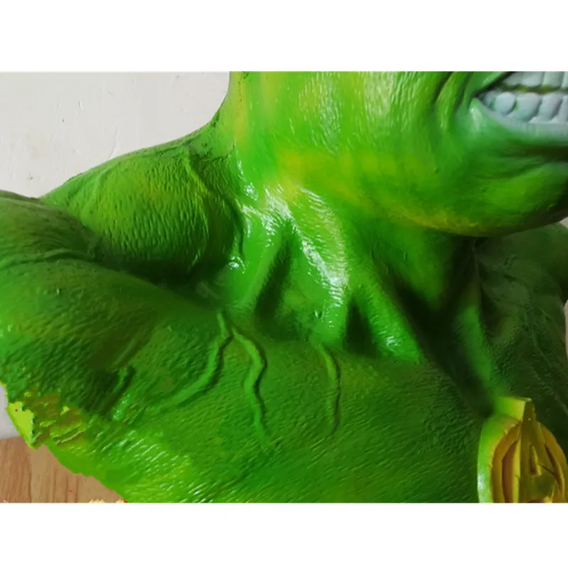 Мстители Бесконечность войны статуя супергероя бюст COS Халк полудлина фото или портрет реквизит латексная фигурка игрушка коробка 50 см J583