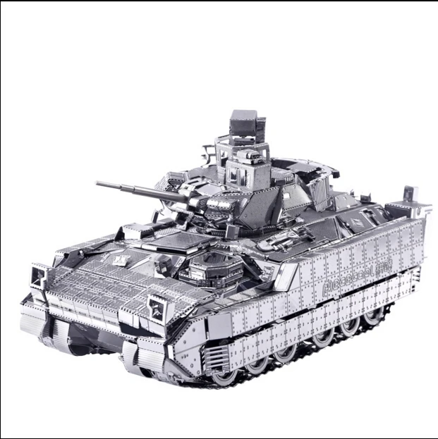 

Tank Model DIY 3D Metal Puzzle Model Toys For Children/Adult M2A3 Bradley Infantry Fighting Vehicle Model